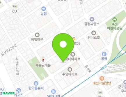 경기도 군포시 금산로6번길 37 (금정동, 무지개맨션) 지도
