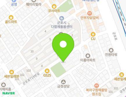 경기도 군포시 군포로719번길 35 (금정동, 성도하이츠빌라) 지도