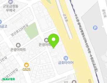 경기도 군포시 번영로624번길 61-1 (금정동, 성도빌라) 지도