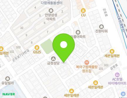 경기도 군포시 군포로707번안길 9 (금정동, 에코하임) 지도