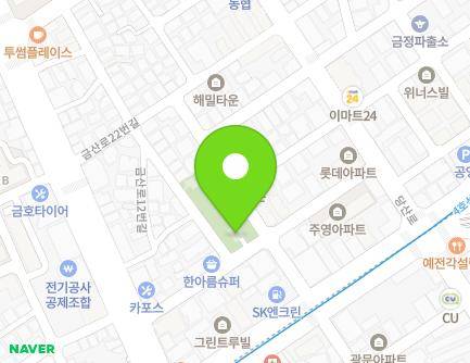 경기도 군포시 금산로6번길 21 (금정동, 안금정공영주차장) 지도