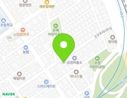 경기도 군포시 군포로683번길 39 (금정동, 쌍용빌라) 지도