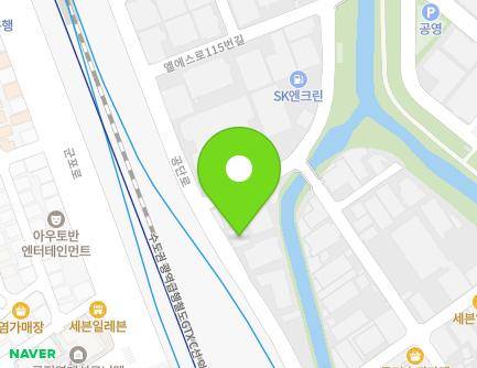 경기도 군포시 공단로 274 (금정동, 정우산업) 지도