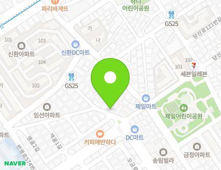 경기도 군포시 쟁골1길 19 (금정동, 한양빌라) 지도