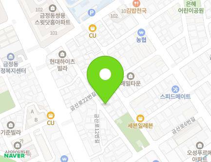 경기도 군포시 금정로45번길 29 (금정동) 지도