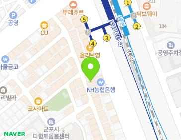 경기도 군포시 산본천로226번길 29 (금정동) 지도