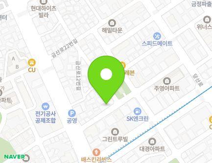 경기도 군포시 금산로6번길 13 (금정동) 지도