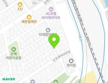 경기도 군포시 군포로683번안길 5 (금정동) 지도