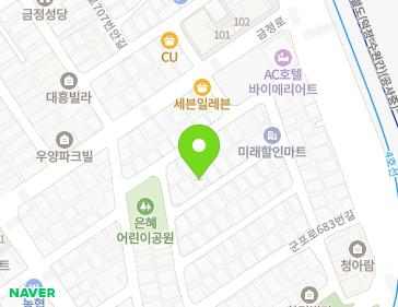 경기도 군포시 군포로683번안길 17-16 (금정동) 지도