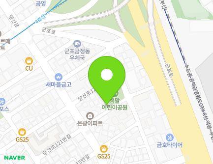 경기도 군포시 군포로641번길 22 (금정동) 지도