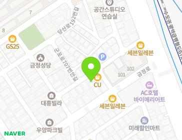 경기도 군포시 군포로707번길 23 (금정동) 지도
