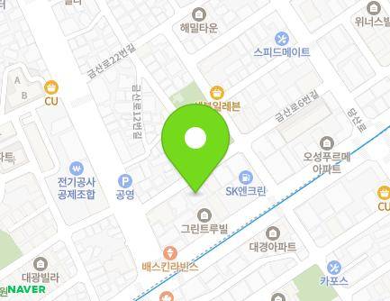 경기도 군포시 금산로6번길 12 (금정동) 지도