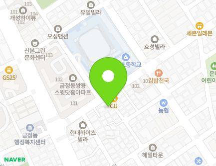 경기도 군포시 금정로39번길 4 (금정동) 지도