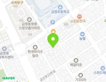 경기도 군포시 금정로39번길 10-1 (금정동) 지도