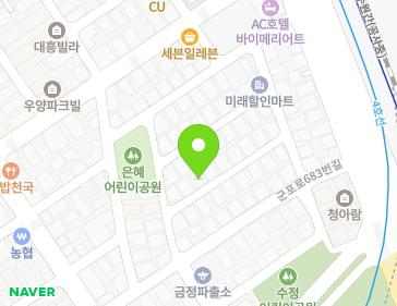 경기도 군포시 군포로683번안길 9-16 (금정동) 지도