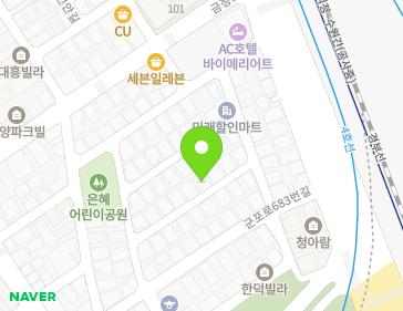 경기도 군포시 군포로683번안길 9-8 (금정동) 지도