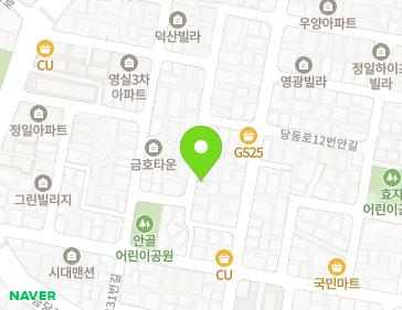 경기도 군포시 당동로32번안길 12 (당동) 지도