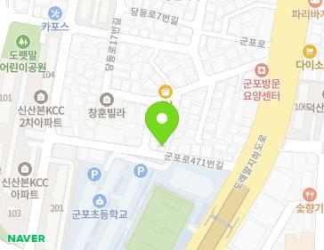 경기도 군포시 군포로471번길 16 (당동) 지도