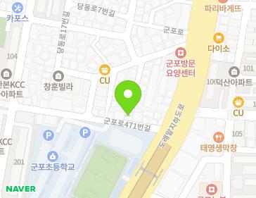 경기도 군포시 군포로471번길 8 (당동) 지도
