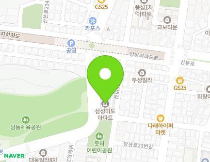경기도 군포시 금당로 102 (당동, 삼성미도아파트) 지도