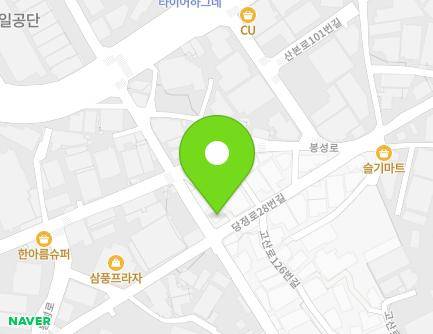 경기도 군포시 당정로28번길 1 (당정동) 지도