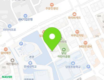 경기도 군포시 한세로44번길 11 (당정동) 지도