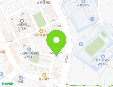 경기도 군포시 한세로78번길 25 (당정동) 지도