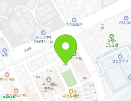경기도 군포시 한세로78번길 8 (당정동, 뉴뷰티하이츠빌) 지도