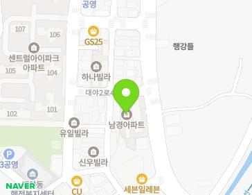 경기도 군포시 대야2로 41 (대야미동, 남경아파트) 지도