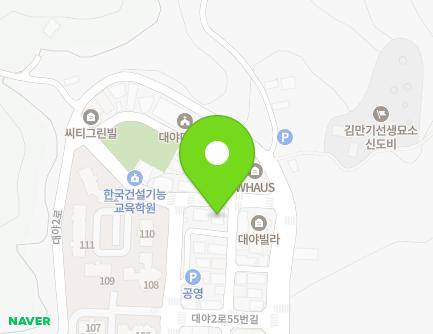 경기도 군포시 대야2로55번안길 9 (대야미동, 금강S&C리움) 지도