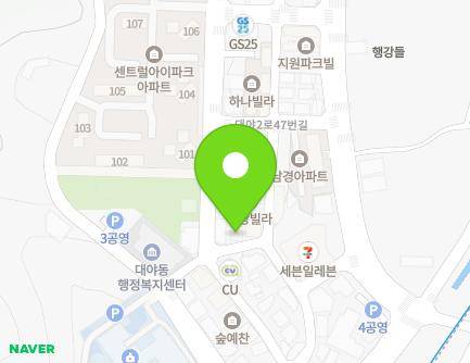 경기도 군포시 대야2로143번길 6-1 (대야미동, 신우타운) 지도