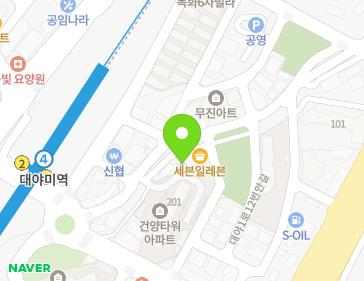 경기도 군포시 대야2로7번길 19 (대야미동) 지도