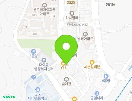 경기도 군포시 대야2로157번길 5-22 (대야미동) 지도