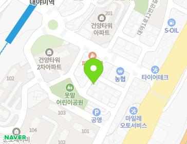 경기도 군포시 대야1로11번길 5 (대야미동) 지도
