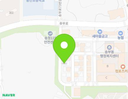경기도 군포시 송부로74번길 11 (도마교동) 지도