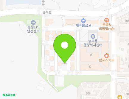 경기도 군포시 송부로74번길 25-7 (도마교동) 지도