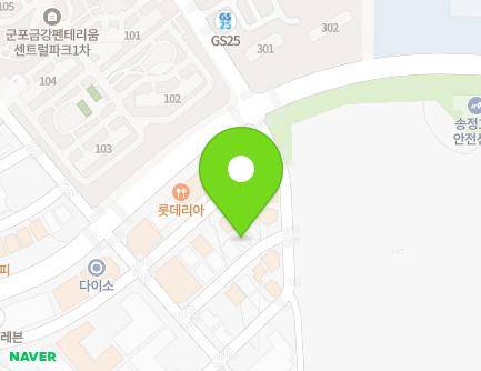 경기도 군포시 송부로34번길 9-17 (도마교동, 베리타스빌) 지도