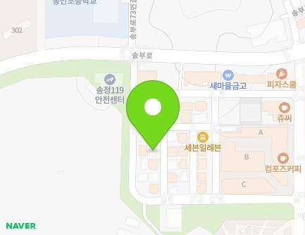 경기도 군포시 송부로74번길 21-11 (도마교동, 세온빌) 지도