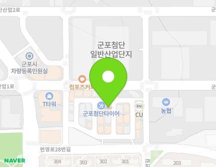 경기도 군포시 군포첨단산업2로8번길 9-22 (부곡동) 지도