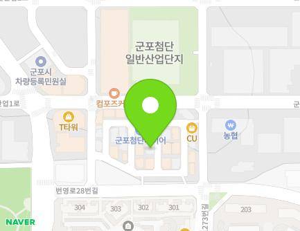 경기도 군포시 군포첨단산업2로8번길 18-7 (부곡동) 지도