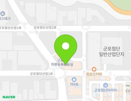 경기도 군포시 번영로 40 (부곡동) 지도