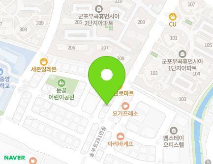 경기도 군포시 송부로273번안길 3-41 (부곡동) 지도