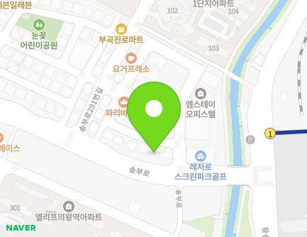 경기도 군포시 송부로291번안길 4-24 (부곡동) 지도