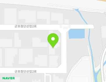 경기도 군포시 군포첨단산업2로 57 (부곡동, (주)다우텔레콤) 지도
