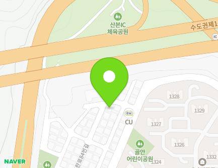 경기도 군포시 곡란로74번길 5 (산본동, 주원하이츠빌라) 지도