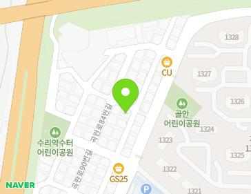 경기도 군포시 곡란로84번길 1-2 (산본동) 지도