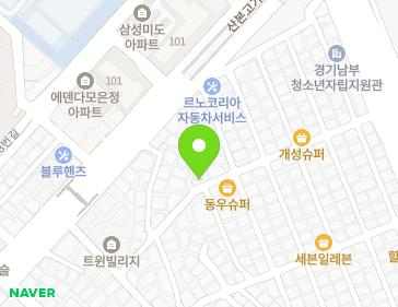 경기도 군포시 군포로785번길 32 (산본동) 지도