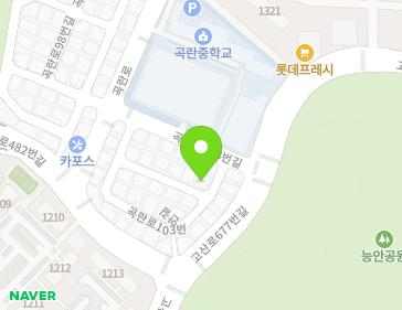 경기도 군포시 곡란로103번안길 19 (산본동) 지도