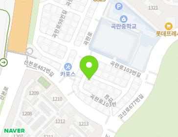 경기도 군포시 곡란로103번안길 3-2 (산본동) 지도