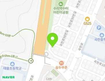 경기도 군포시 곡란로104번길 7 (산본동) 지도
